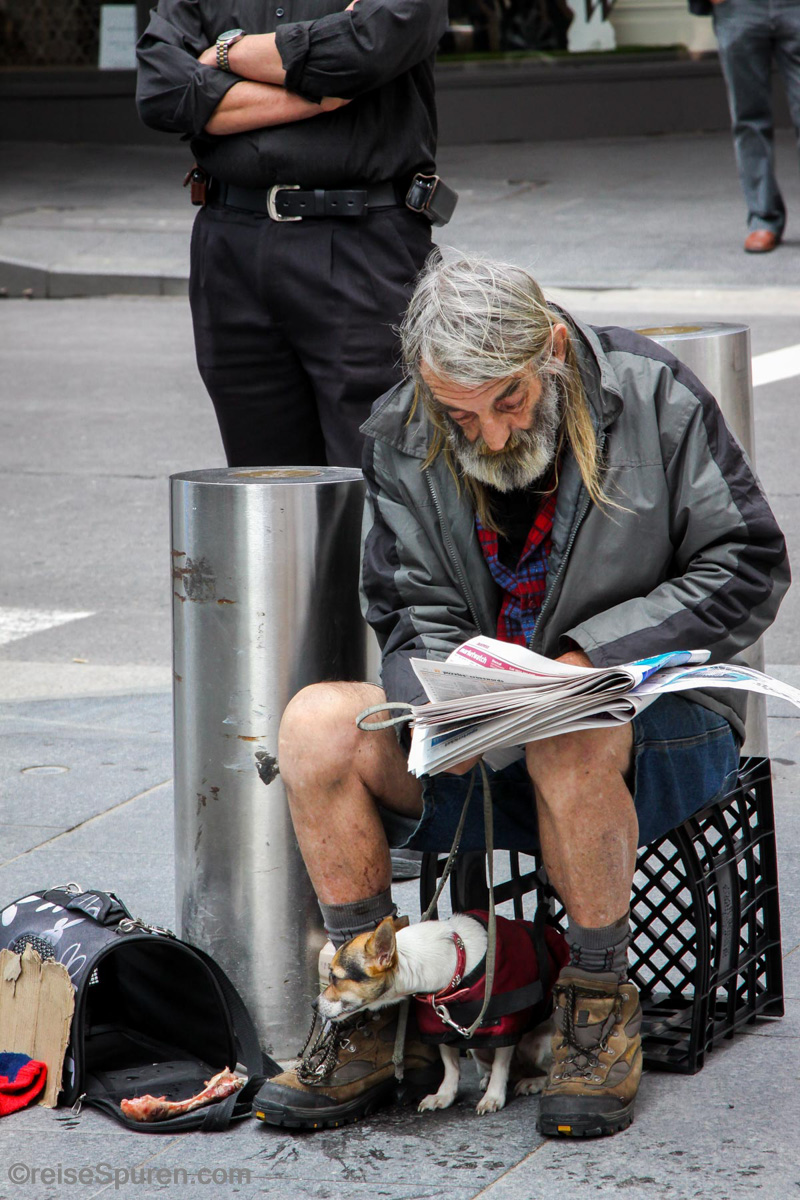 Menschen in Sydney